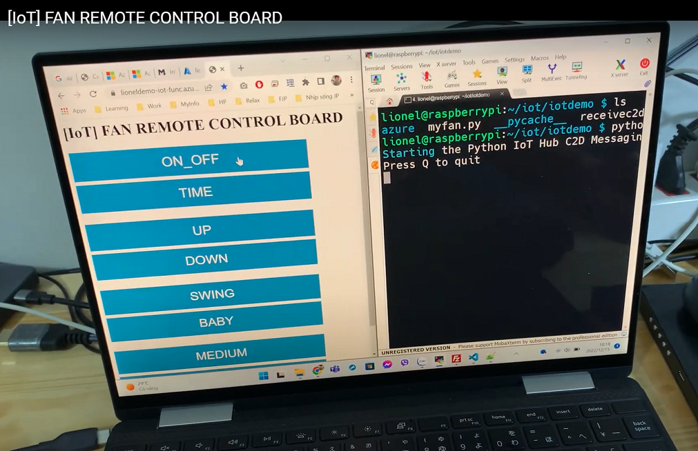 [IoT] FAN REMOTE CONTROL BOARD