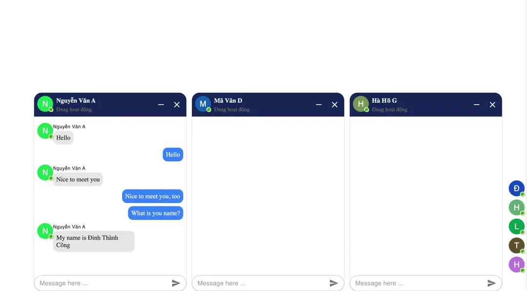 Build a chat app with ReactJS + Material UI image.