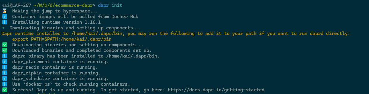 command-dapr-init