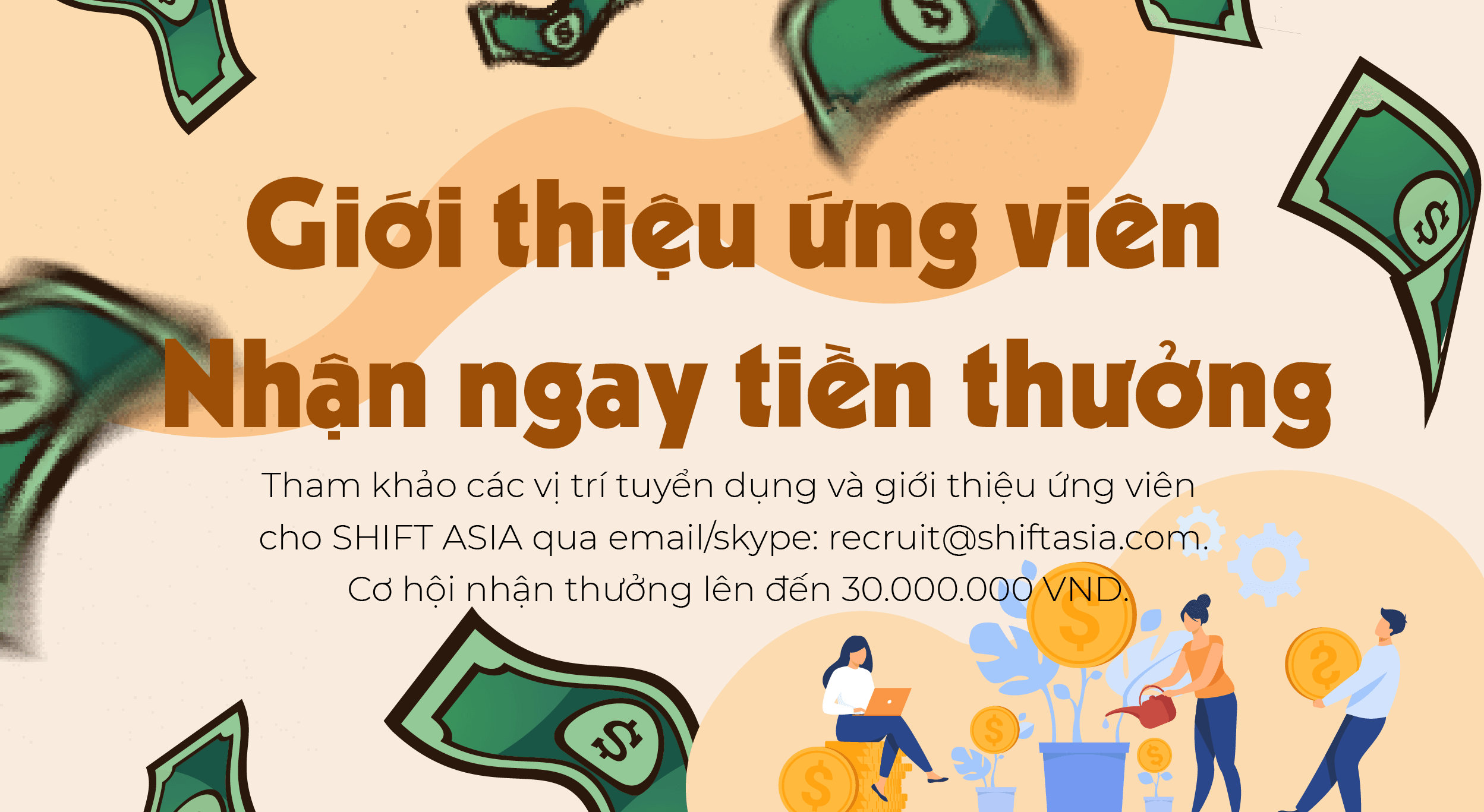 Phỏng vấn ngay, lì xì liền tay