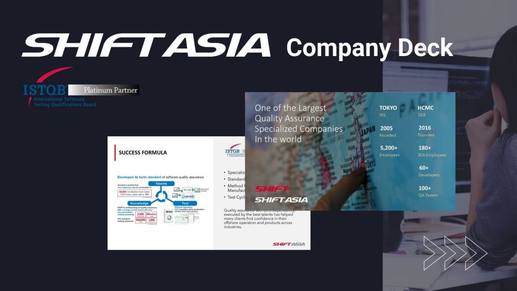 SHIFT ASIA Company Deck